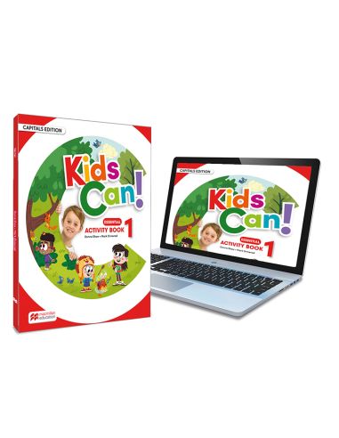 Kids Can! 1 Activity Book: Cuaderno De Actividades De Refuerzo Versión Mayúscula Impreso Y Digital