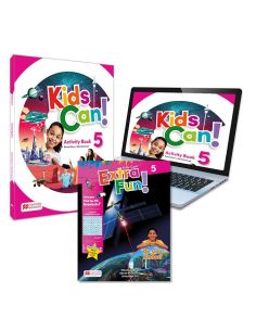 Kids Can! 5 Activity Book, Extrafun & Pupil'S App: Cuaderno De Actividades Impreso