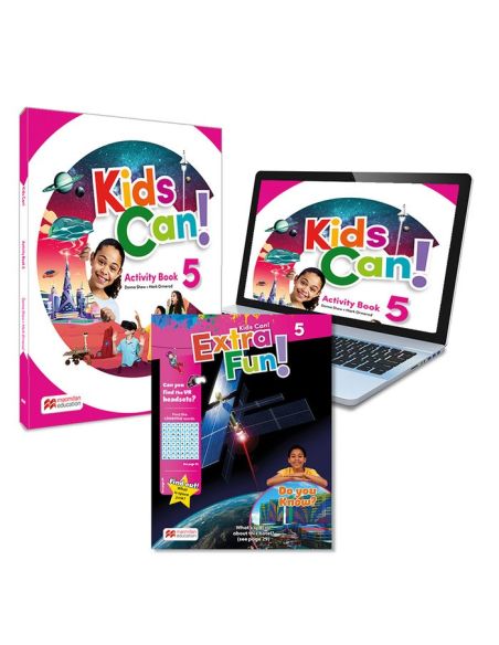 Kids Can! 5 Activity Book, Extrafun & Pupil'S App: Cuaderno De Actividades Impreso